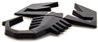 2pcs Scorpion Metallic Emblem Fender Badge