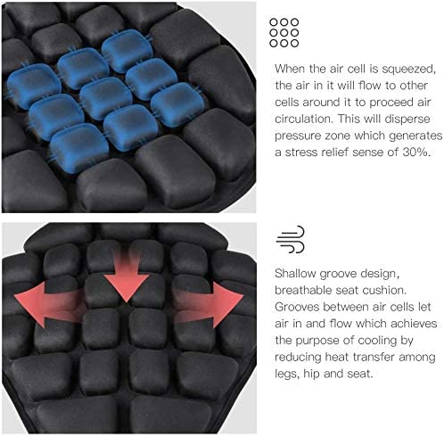 Air Motorcycle Seat Cushion