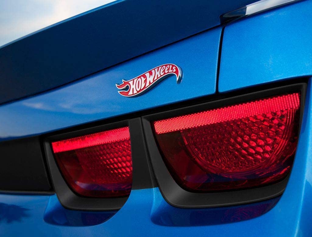 1 Pair Hot Wheels Edition Deck Lid Emblem Badge