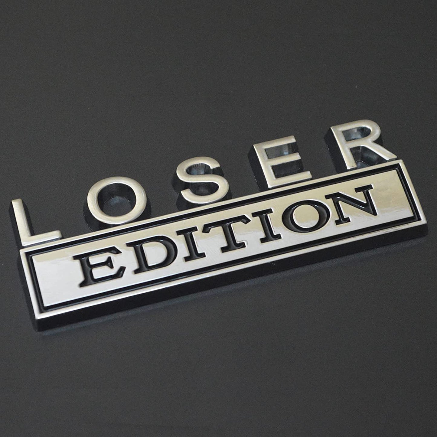 THE ORIGINAL LOSER EDITION EMBLEM FENDER BADGE