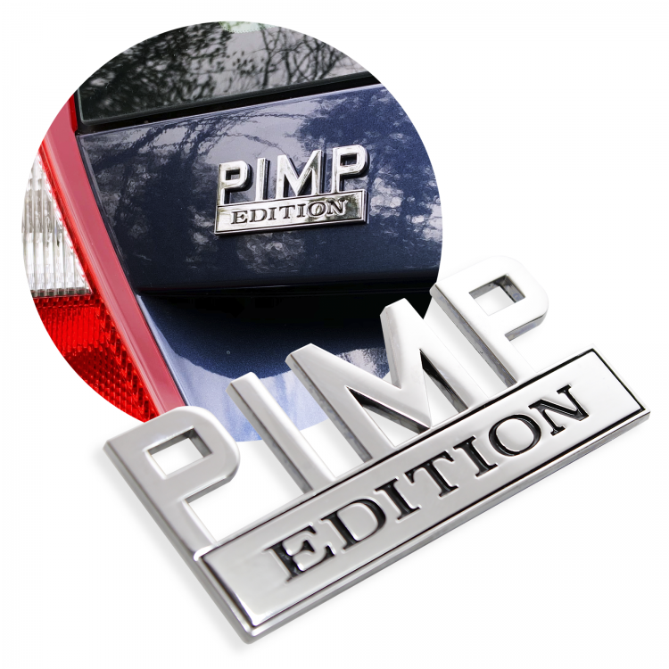 The Original Badgeslide Edition Emblem Fender Badge