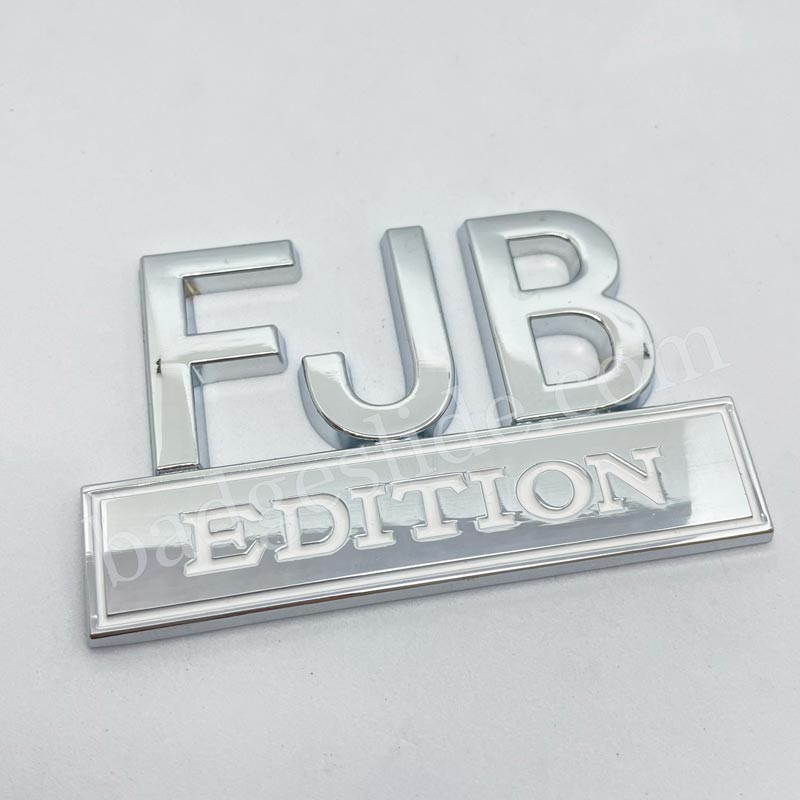 FJB EDITION Metal Emblem Fender Badge