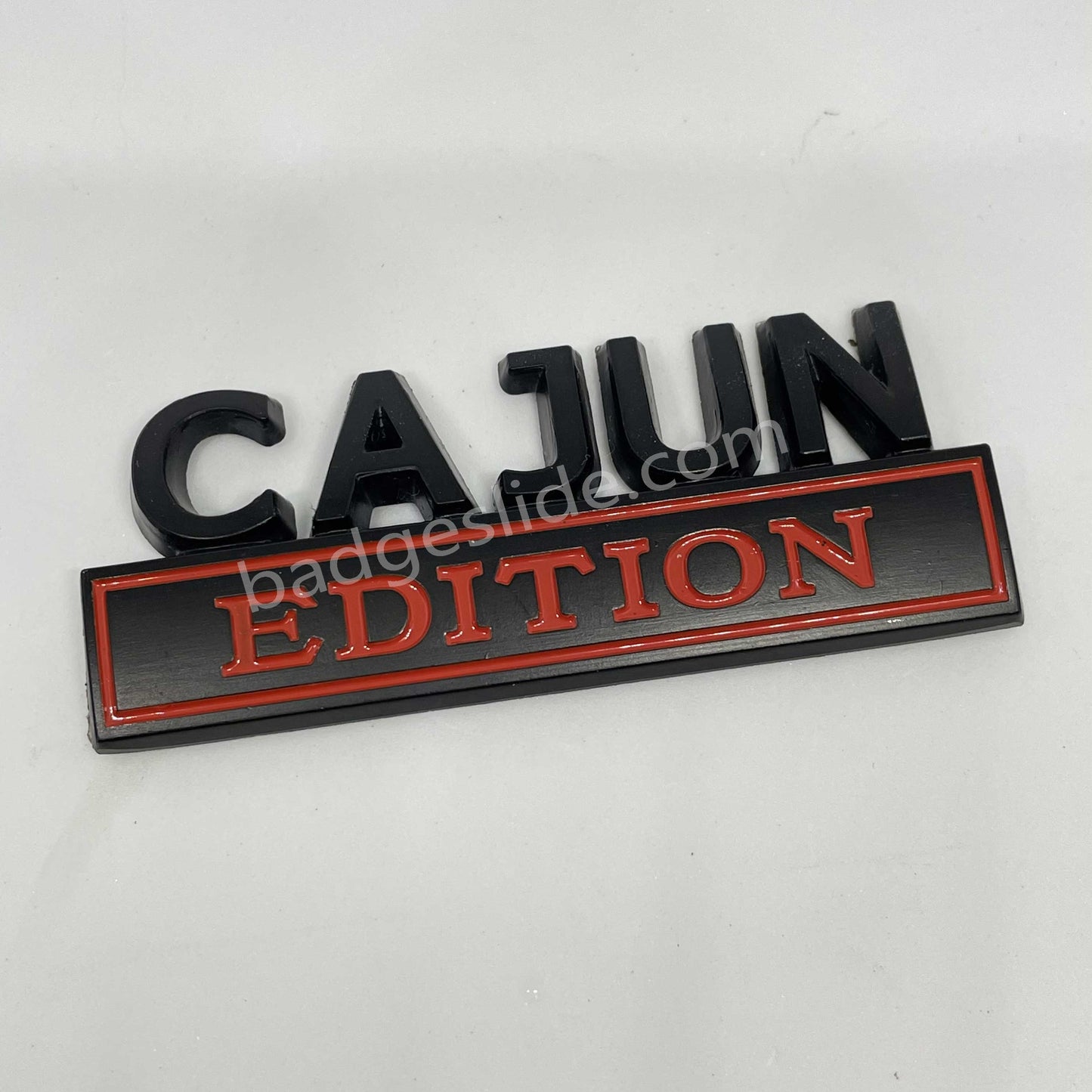 2 PCS CAJUN Edition Emblem Fender Badge