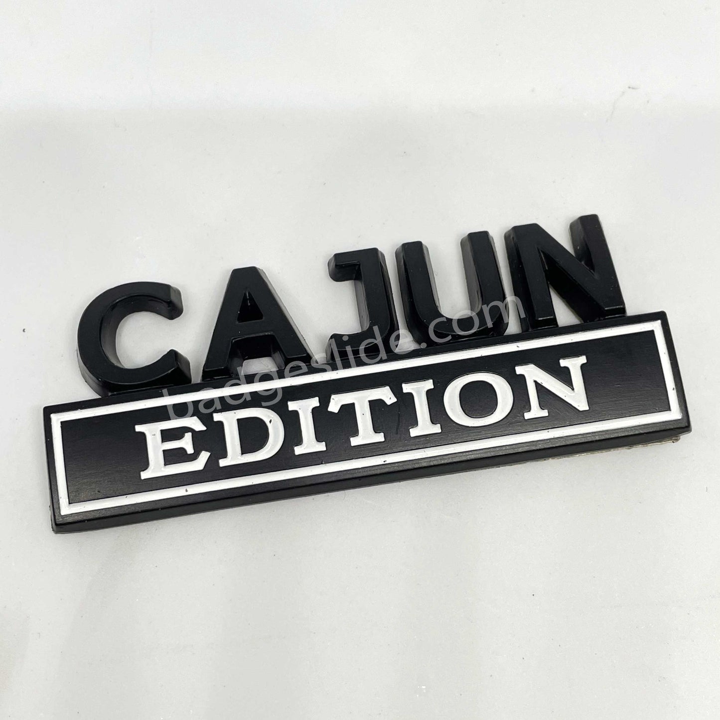 2 PCS CAJUN Edition Emblem Fender Badge