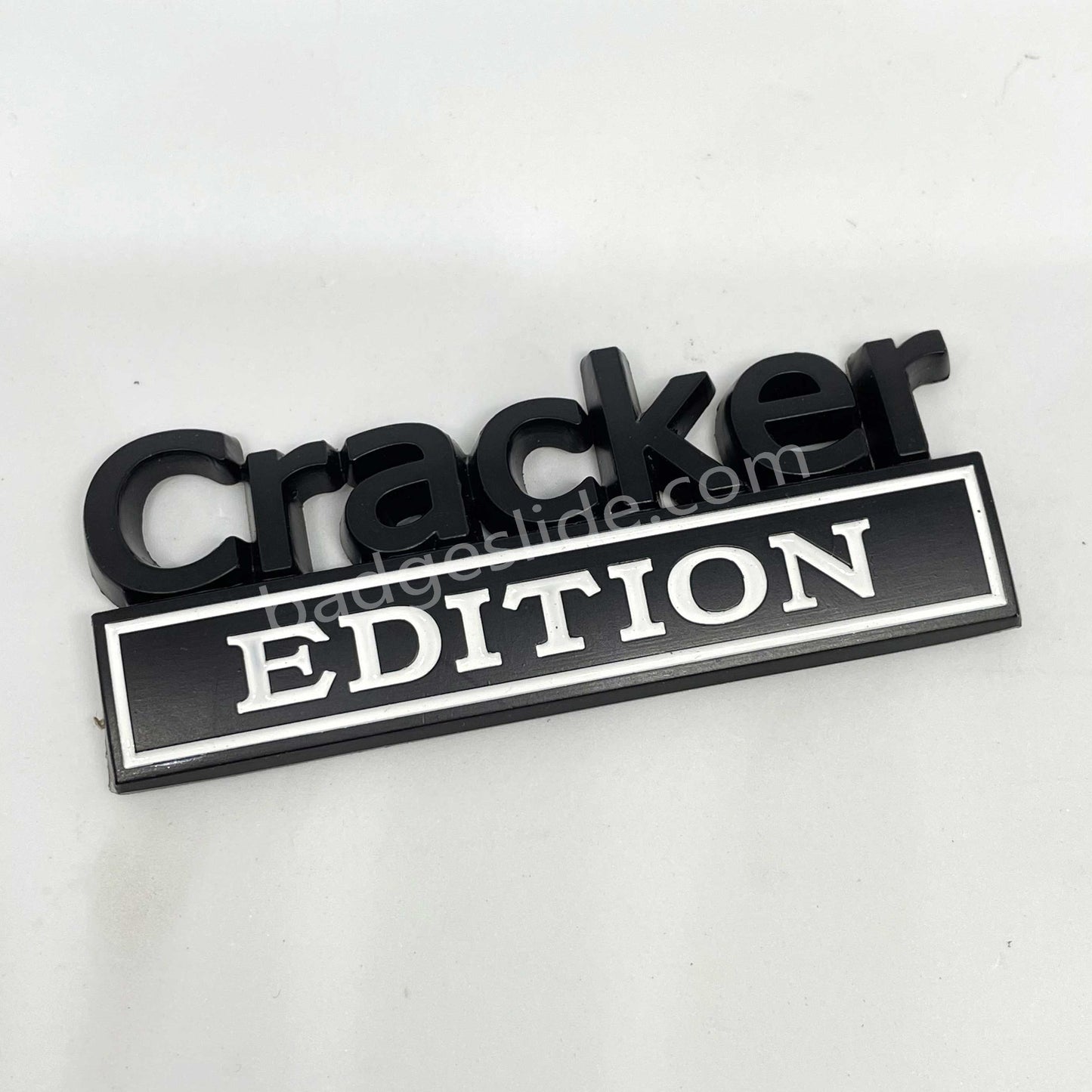 2 PCS Cracker Edition Metal Emblem Badge
