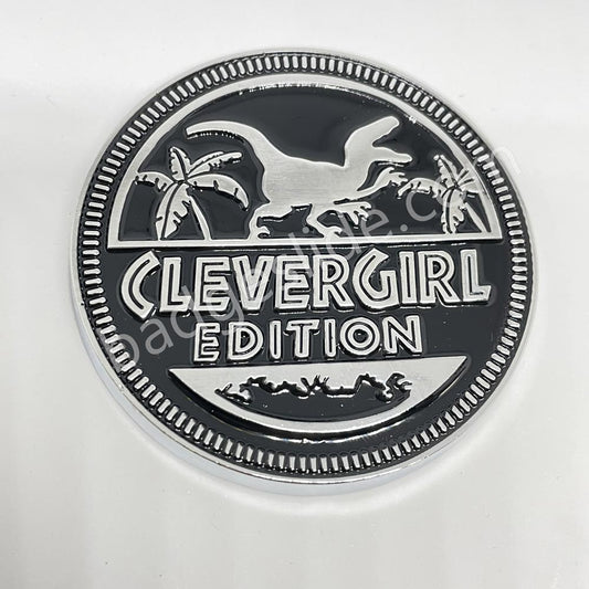 Clever Girl Edition Metal Auto Emblem