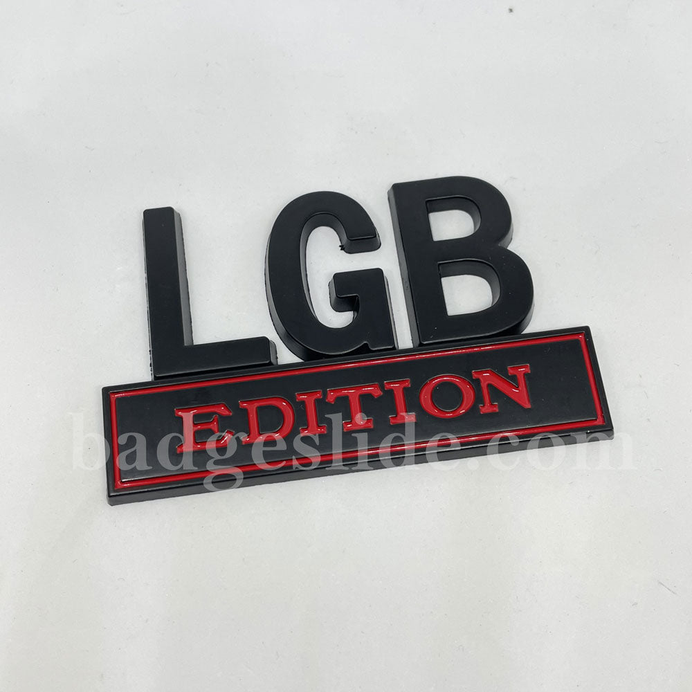 FJB EDITION Metal Emblem Fender Badge