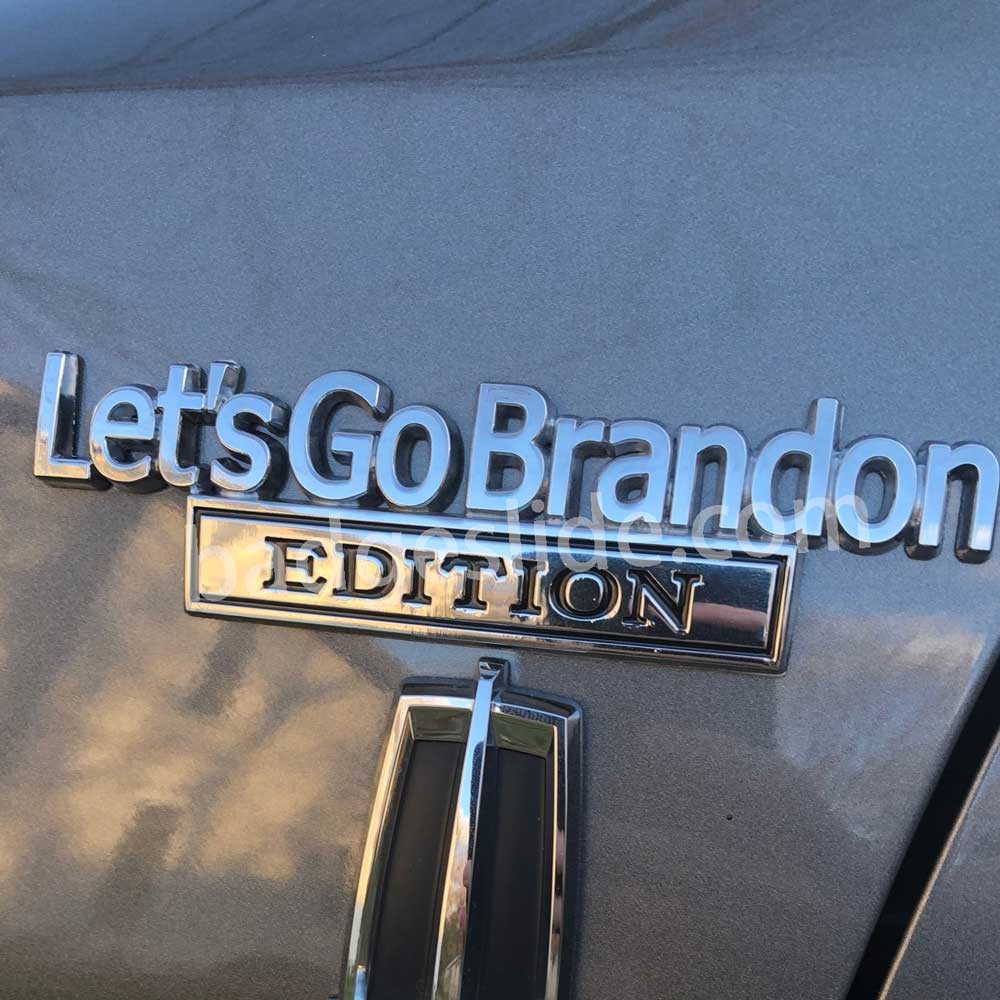 FJB EDITION Metal Emblem Fender Badge