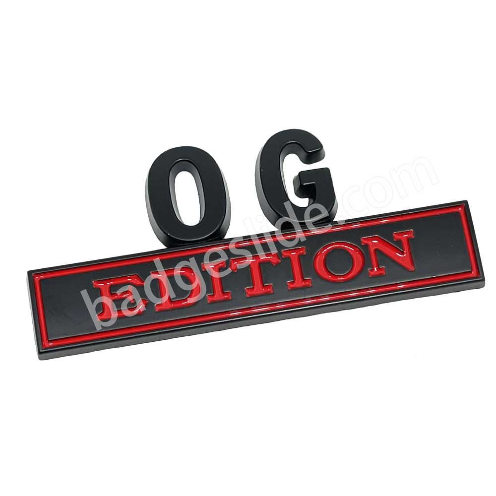 2pcs OG EDITION Emblem Metal Badge