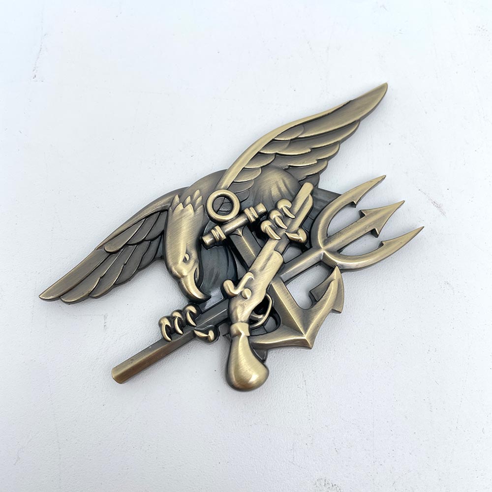 Navy Seal Trident Metal Emblem Car Badge