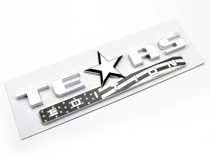 “Texas Edition” Car Badge