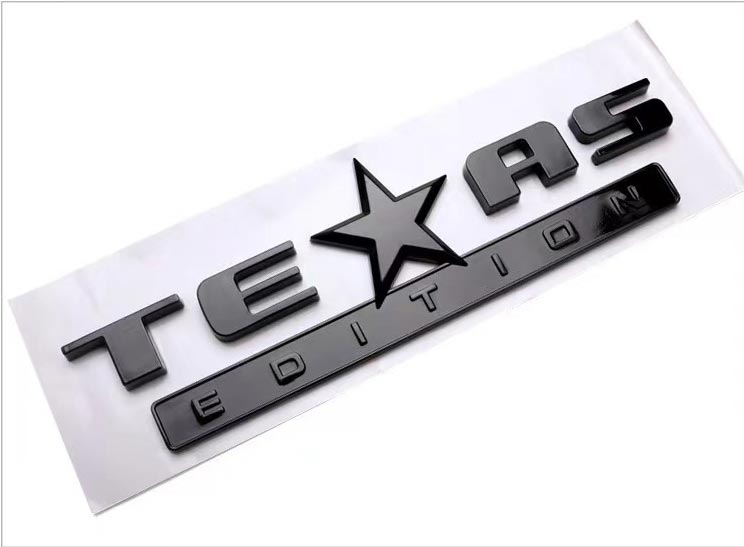 “Texas Edition” Car Badge