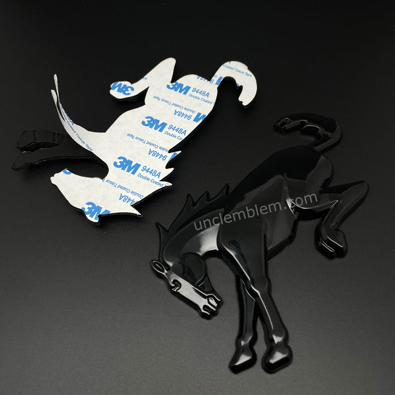 Horse Emblem Car Metal Badge