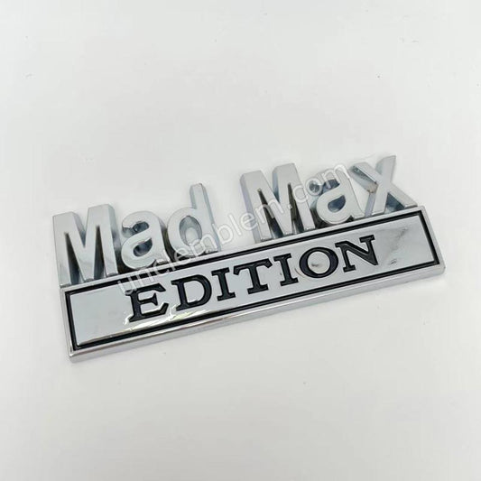 Mad Max Edition Metal Emblem Car Badge
