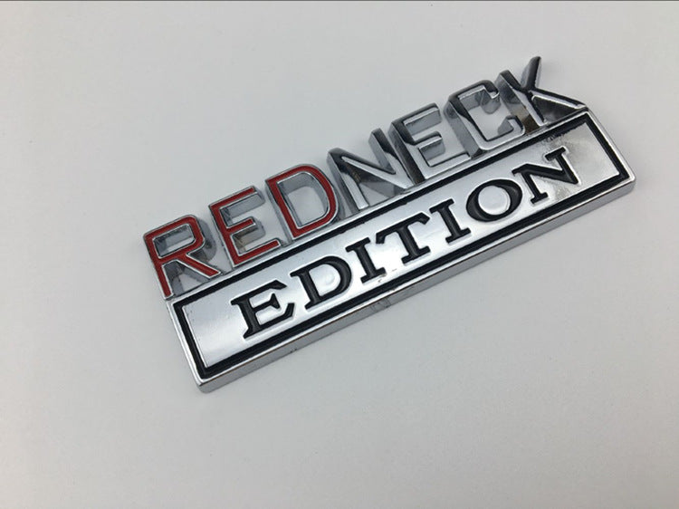 “RedNeck Edition” Car Badge
