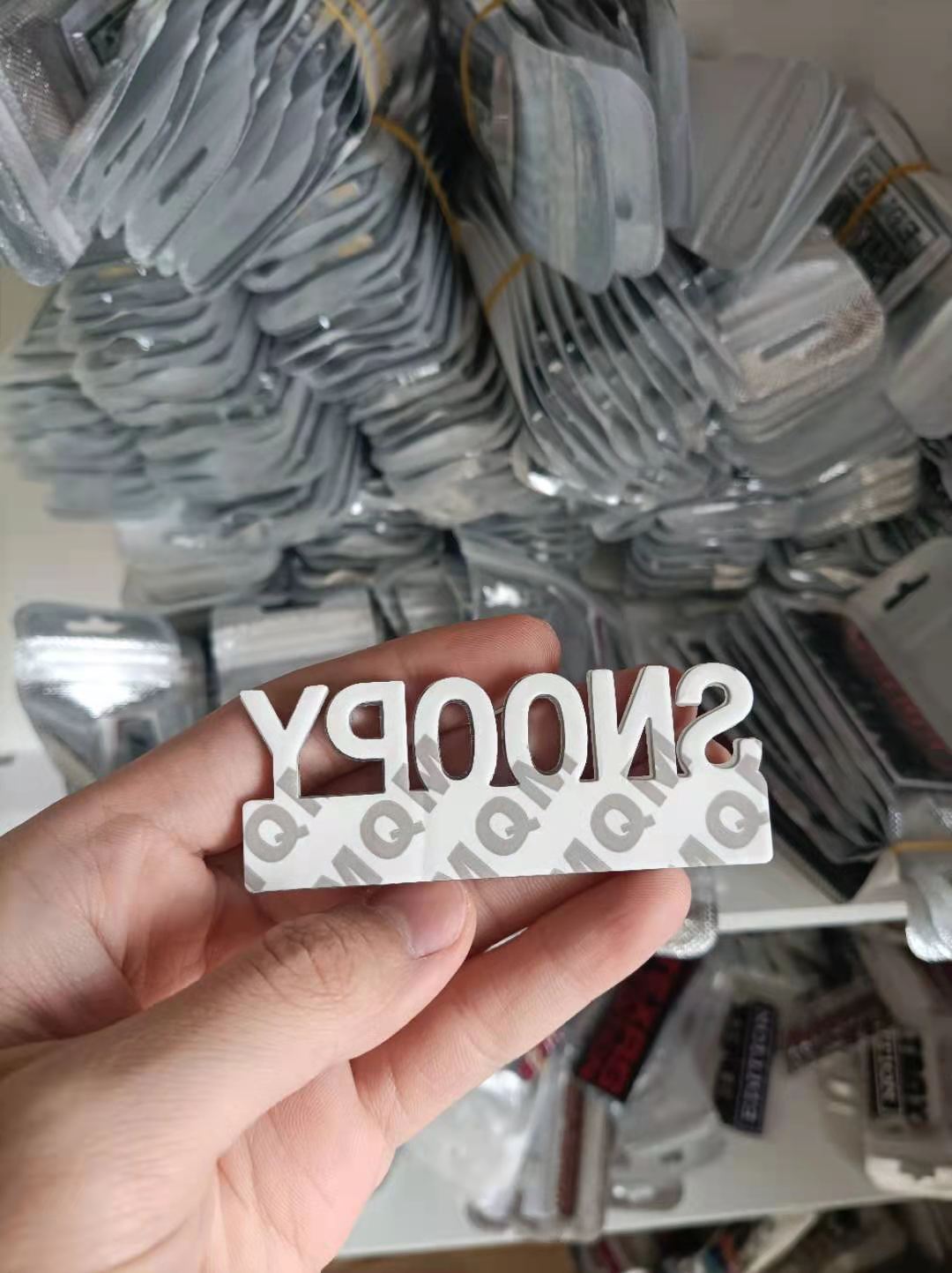 The Original S N O O P Y EDITION Emblem Fender Badge-Custom-5pcs