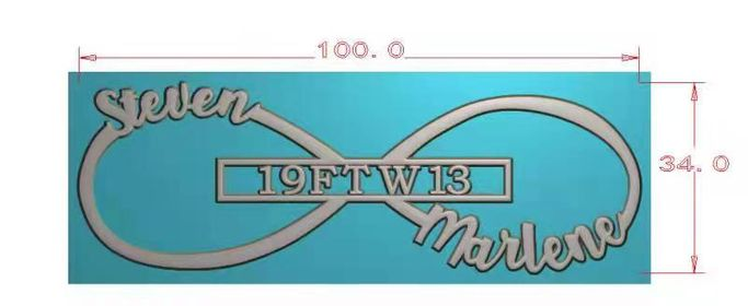 The Original 19FTW13 Emblem Fender Badge-Custom-4pcs