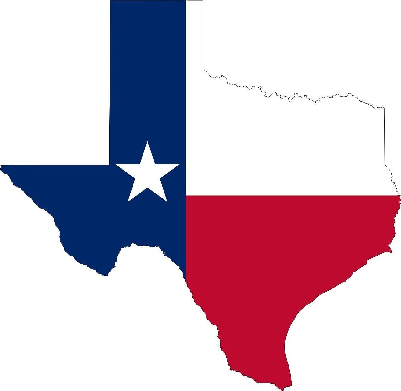 Texas Flag Sticker Car Decal Bumper Sticker Lone Star State Truck Window (3" Small)