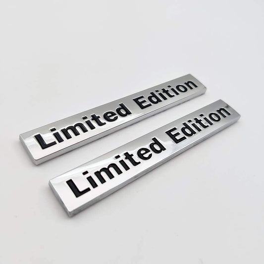 2x Chrome Metal Limited Edition