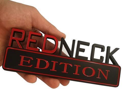 7'' RedNeck Edition ABS Car Badge