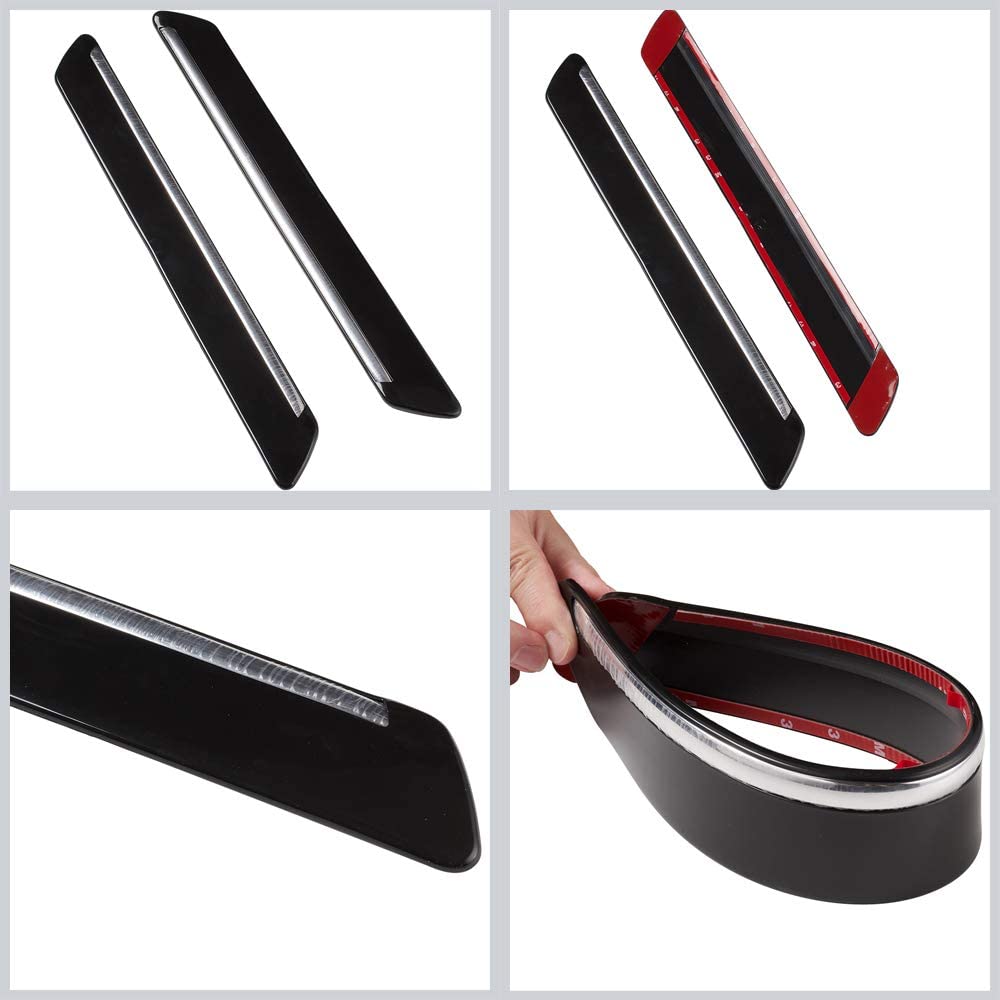 4Pcs Auto Car Body Bumper Guard Protector Sticker