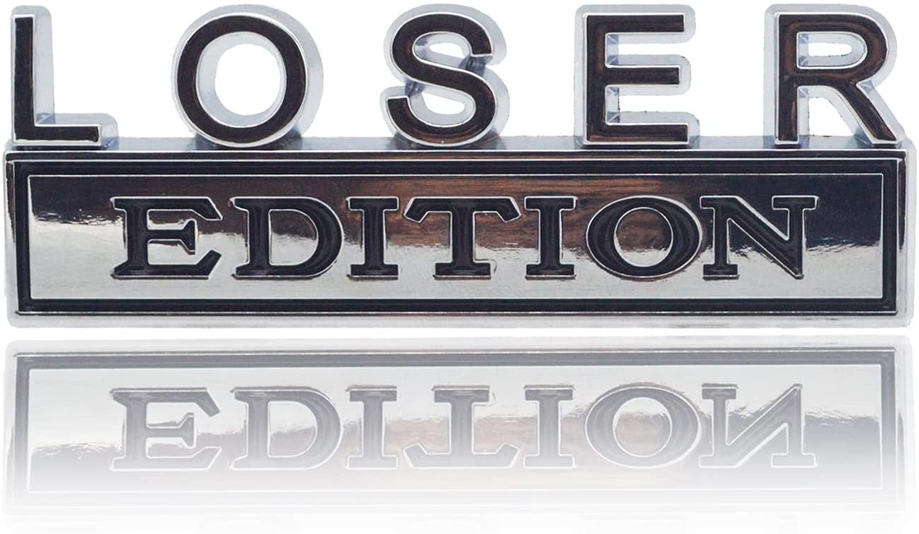 THE ORIGINAL LOSER EDITION EMBLEM FENDER BADGE