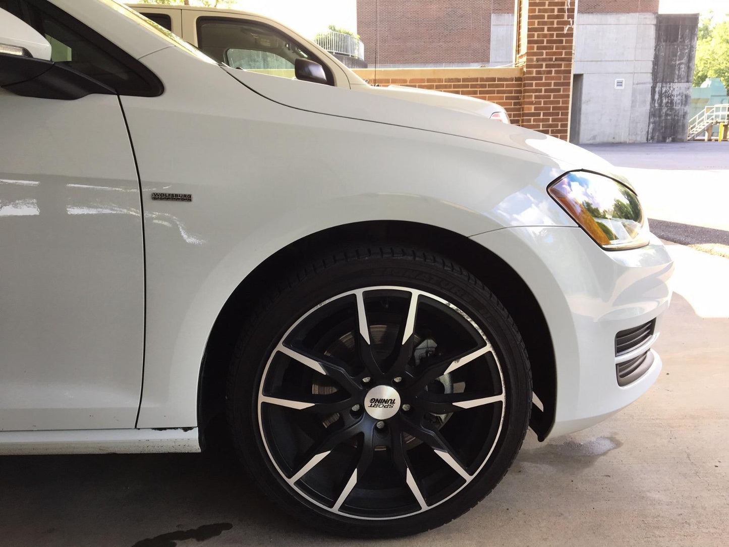 Wolfsburg Edition Car Emblem Metal Badge