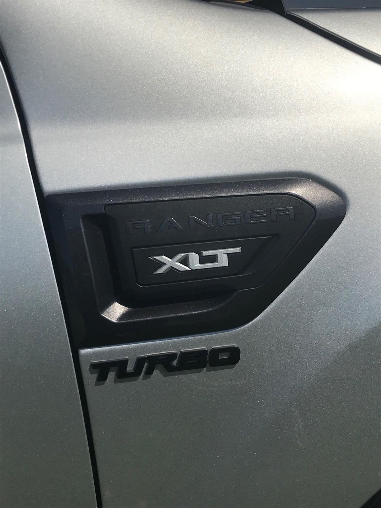 TURBO Car Badge