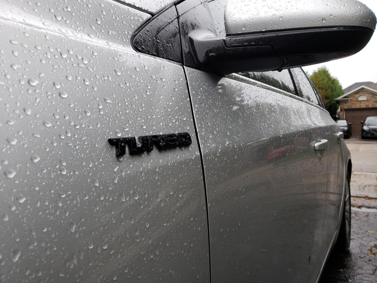 TURBO Metal Car Badge