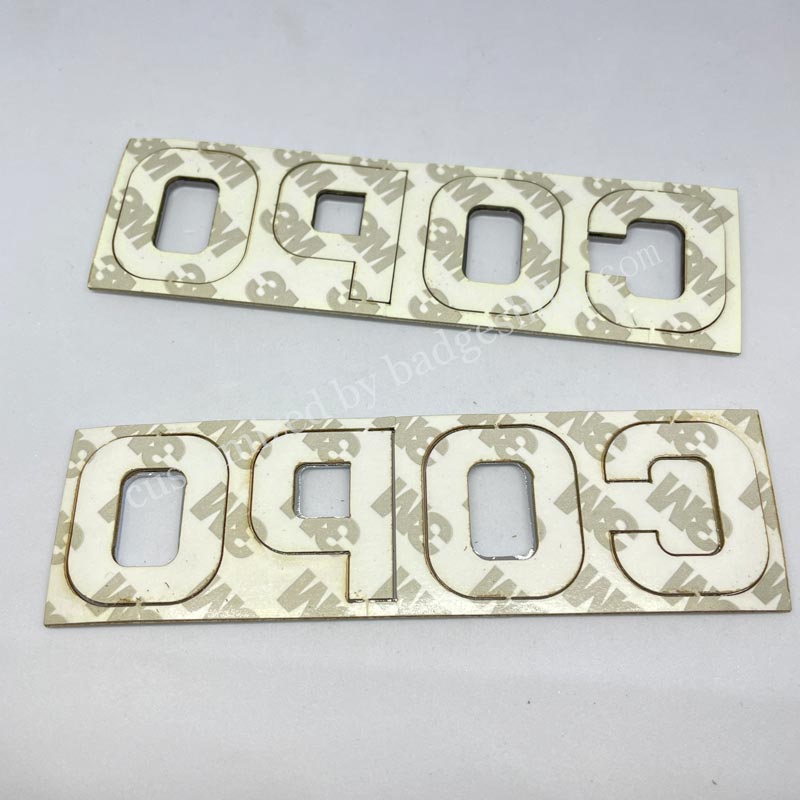 COPO Metal Emblem Car Badge-Chrome-6pcs