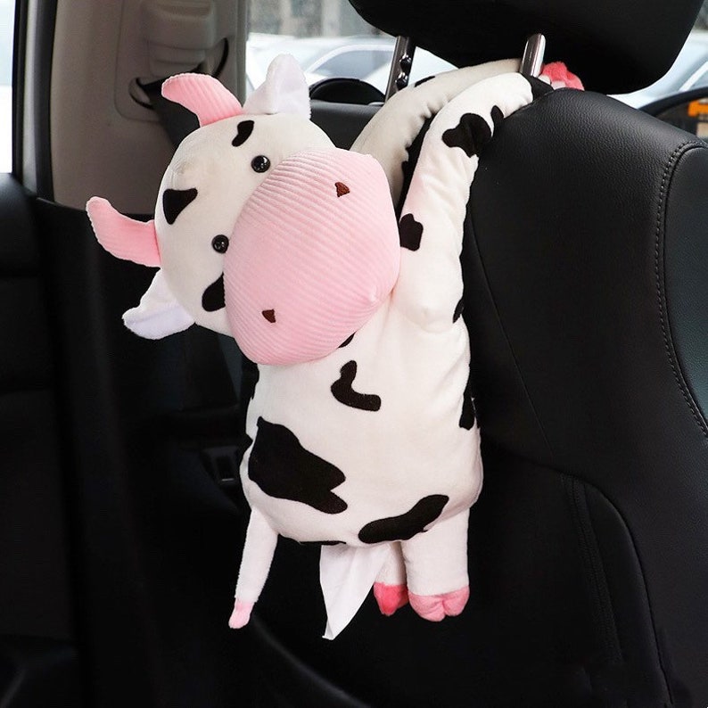 Cute Cow Funny Hanging Tissue Holder