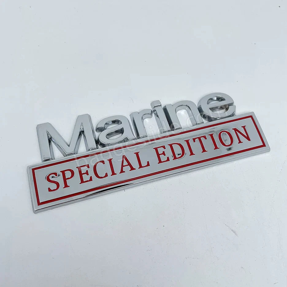 Marine Edition Metal Car Emblem
