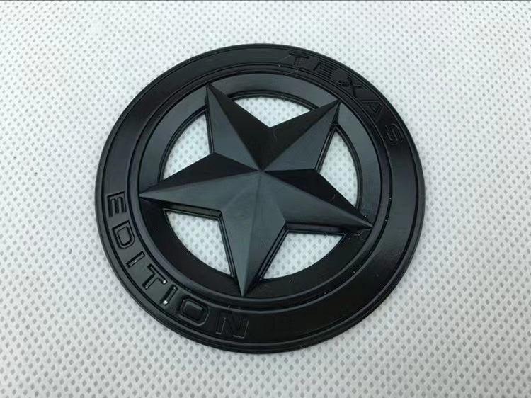 Star Texas Edition Car Metal Badge