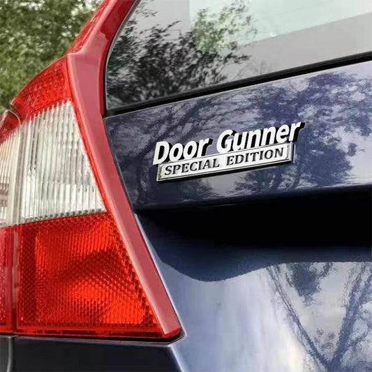 DOOR GUNNER Edition Metal Car Emblem