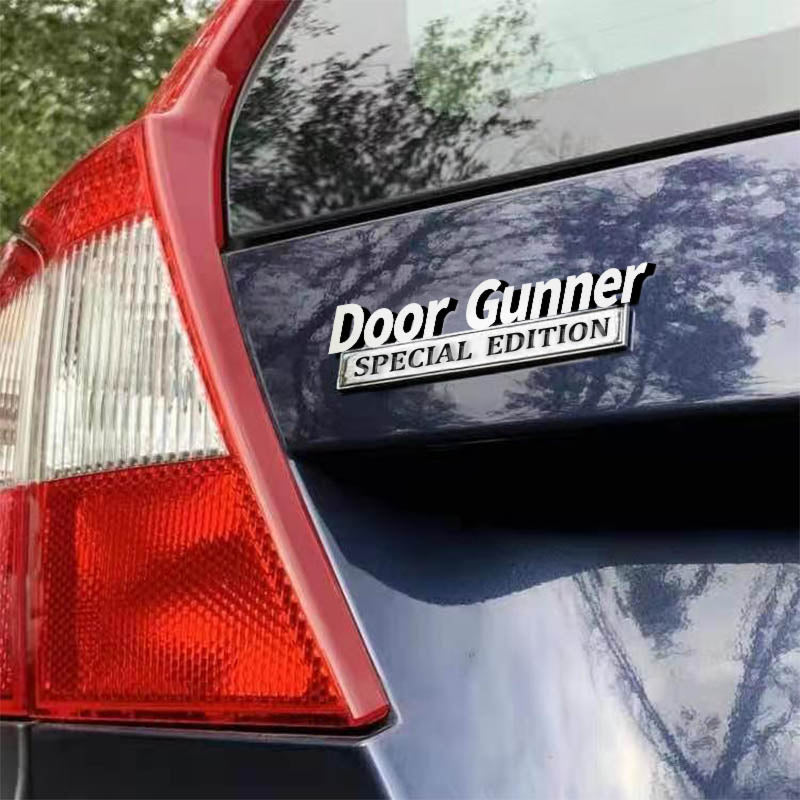 DOOR GUNNER Edition Metal Car Emblem