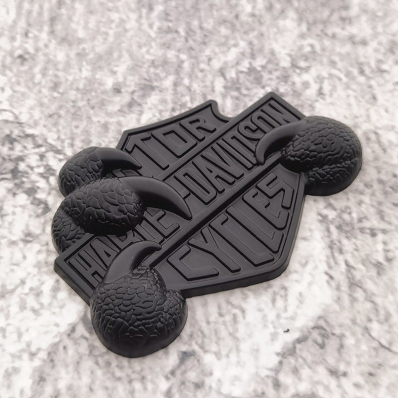 HARLEY Beast Claw Metal Emblem Motorcycle Tank Badge