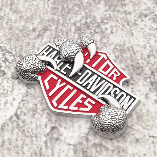 HARLEY Beast Claw Metal Emblem Motorcycle Tank Badge