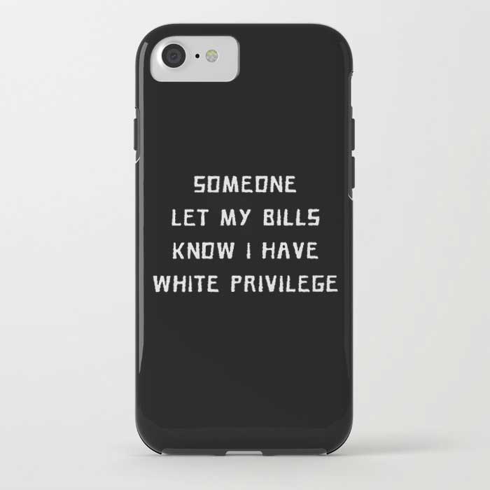 IT'S OK TO BE WHITE-iPhone Case