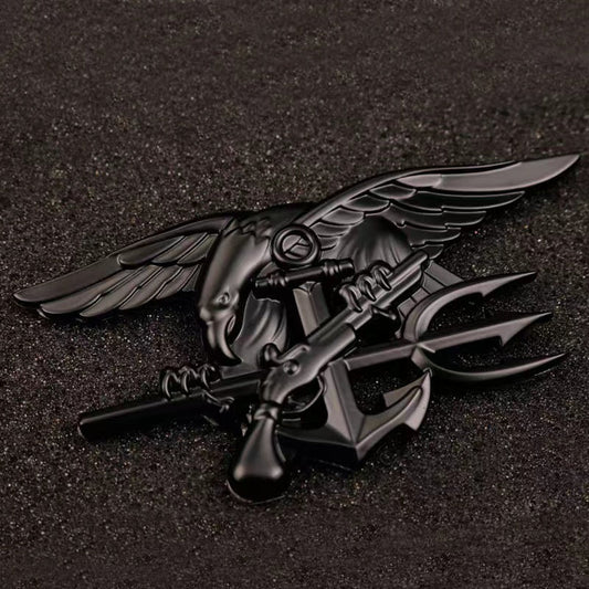 Navy Seal Trident Metal Emblem Car Badge
