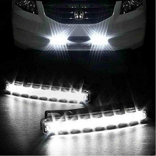 2 Pcs Daytime Wind Light Waterproof Running Light
