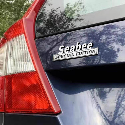 SEABEE Special Edition Metal Emblem Car Badge