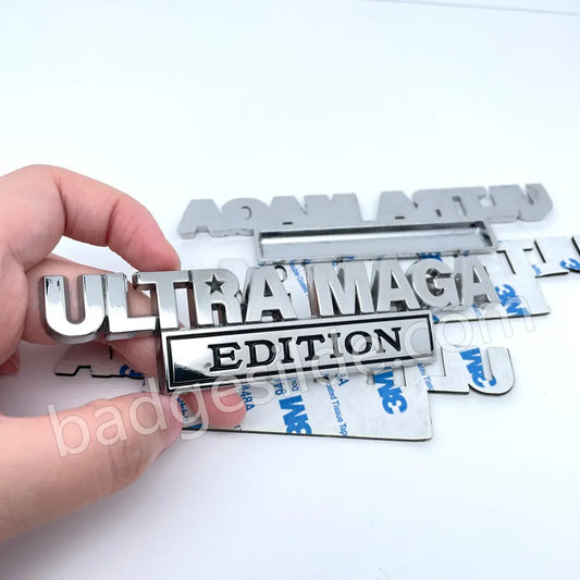 ULTRA MAGA EDITION Car Emblem Metal Badge