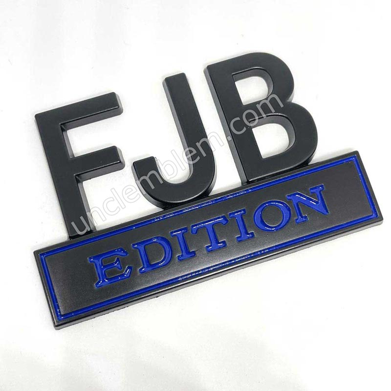 [2 pcs] FJB EDITION Car Metal Badge Emblem