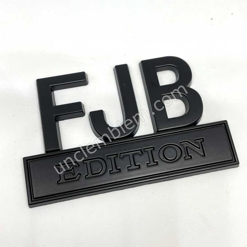 [2 pcs] FJB EDITION Car Metal Badge Emblem
