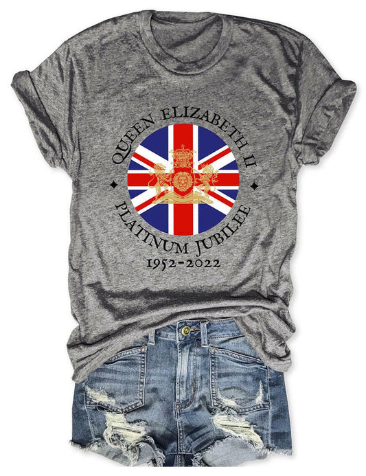 Union Jack Flag Queen's Tee