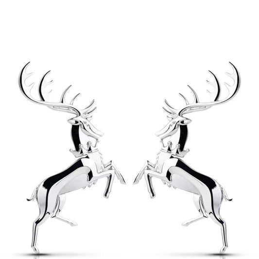 1 Set Elk Metallic Emblem Fender Badge