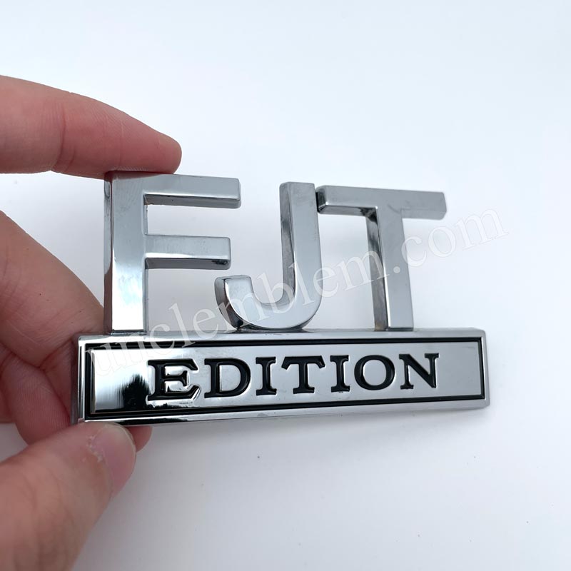 FJT EDITION Car Badge Metal Emblem