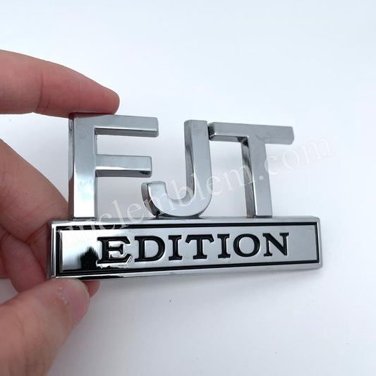 FJT EDITION Car Badge Metal Emblem