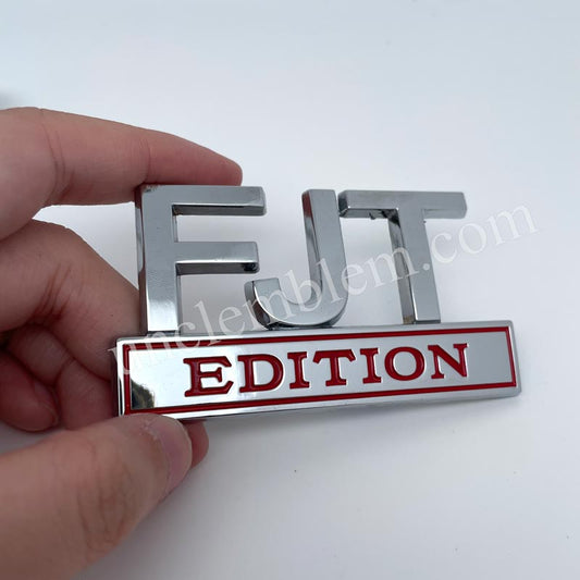 FJT EDITION Car Badge Metal Emblem
