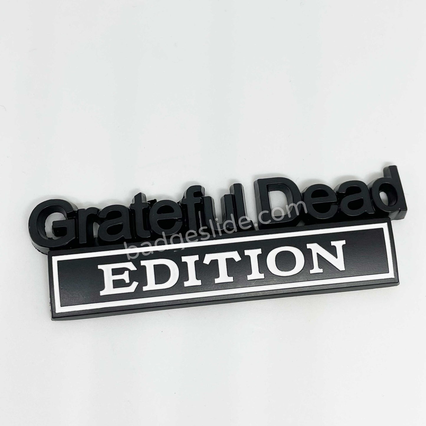 2 PCS Grateful Dead Edition Car Emblem Metal Badge